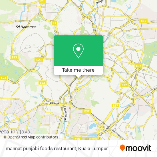 mannat punjabi foods restaurant map