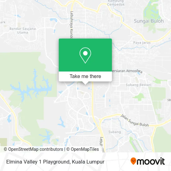 Elmina Valley 1 Playground map