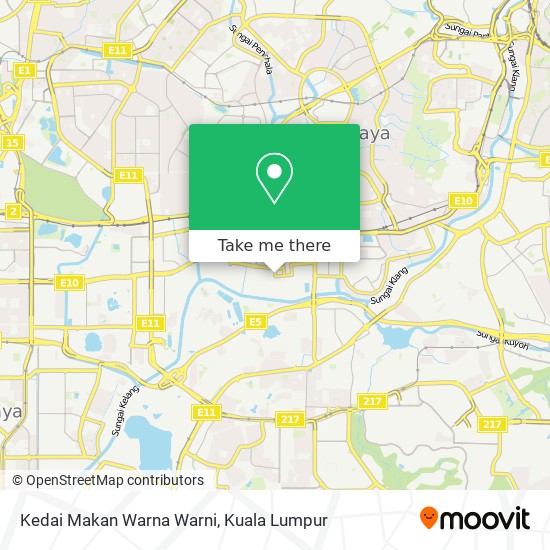 Kedai Makan Warna Warni map