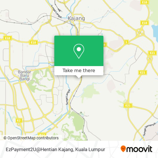 EzPayment2U@Hentian Kajang map