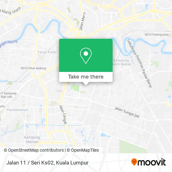 Jalan 11 / Seri Ks02 map