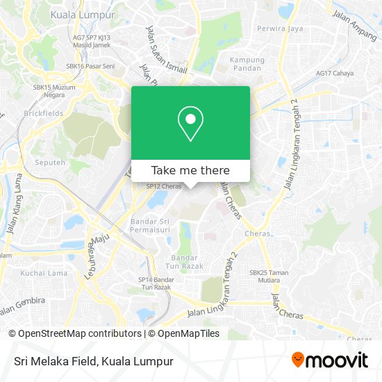 Sri Melaka Field map