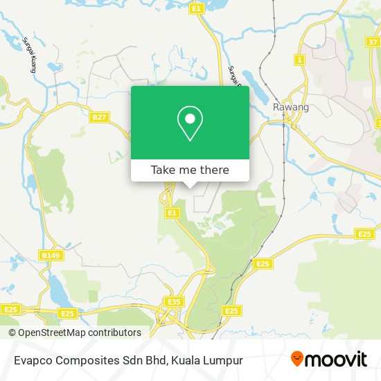 Evapco Composites Sdn Bhd map