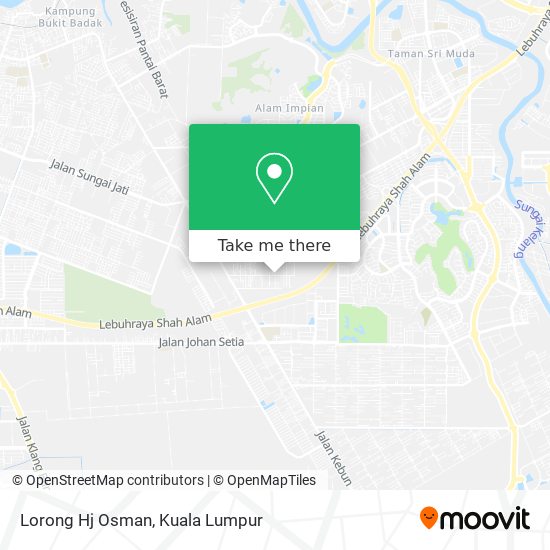 Peta Lorong Hj Osman
