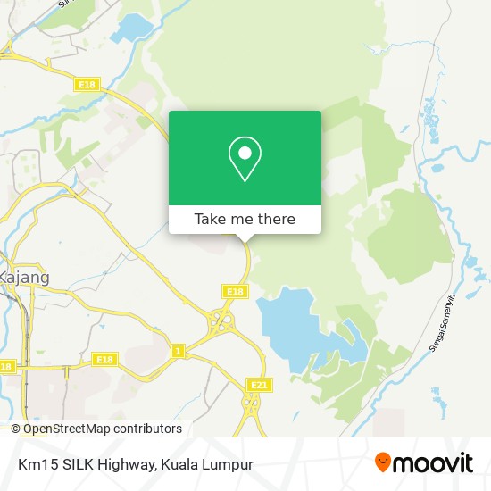 Km15 SILK Highway map