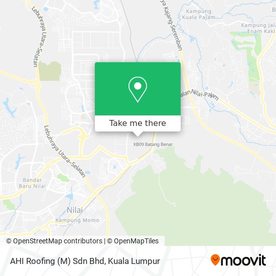 AHI Roofing (M) Sdn Bhd map