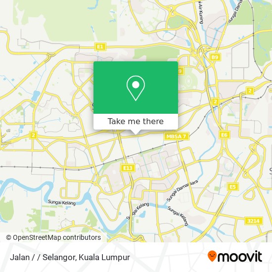 Jalan / / Selangor map