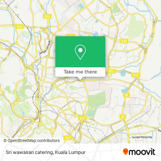 Sri wawasan catering map