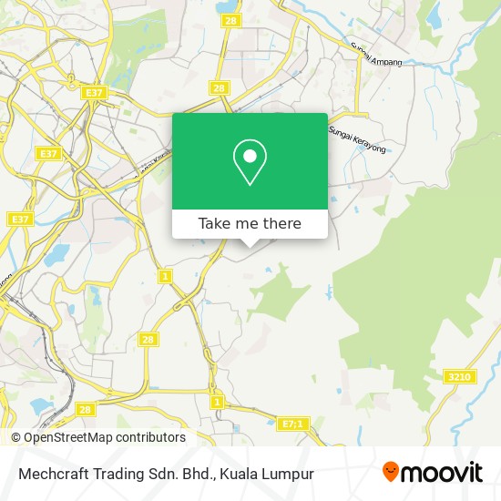 Mechcraft Trading Sdn. Bhd. map