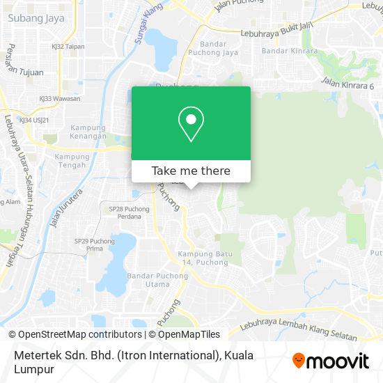 Metertek Sdn. Bhd. (Itron International) map