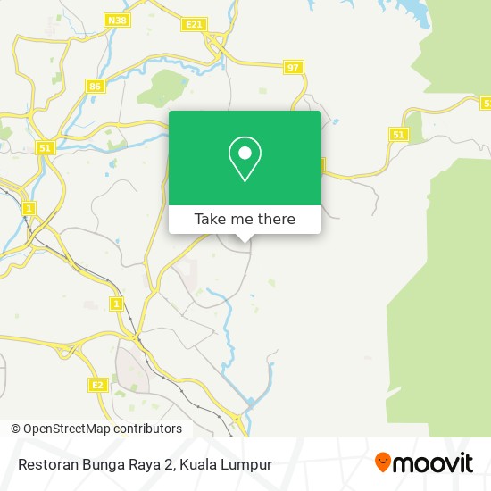 Restoran Bunga Raya 2 map