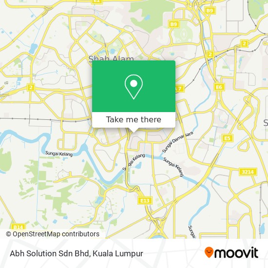 Abh Solution Sdn Bhd map