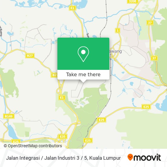 Jalan Integrasi / Jalan Industri 3 / 5 map