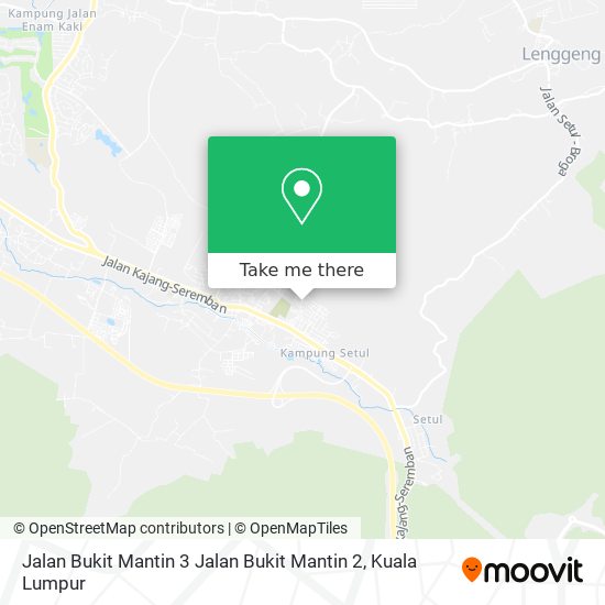 Peta Jalan Bukit Mantin 3 Jalan Bukit Mantin 2