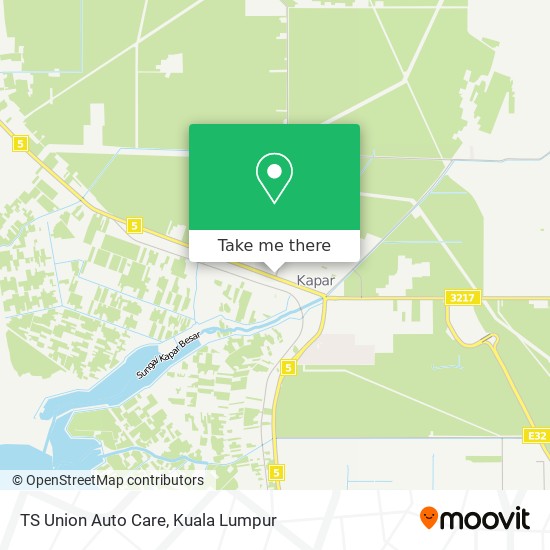 TS Union Auto Care map