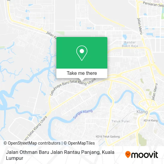 Jalan Othman Baru Jalan Rantau Panjang map
