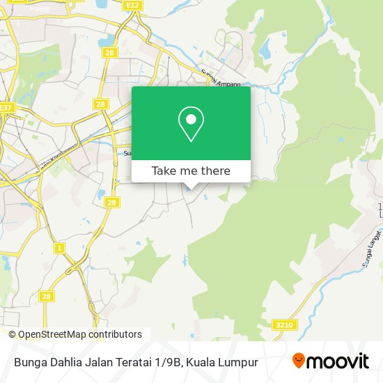 Bunga Dahlia Jalan Teratai 1 / 9B map