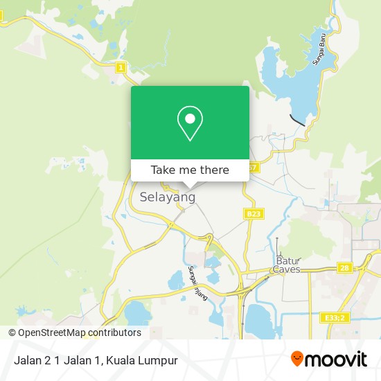 Peta Jalan 2 1 Jalan 1