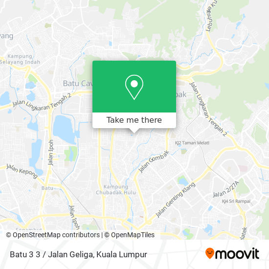 Batu 3 3 / Jalan Geliga map