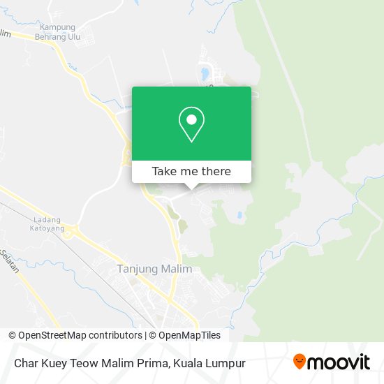 Char Kuey Teow Malim Prima map