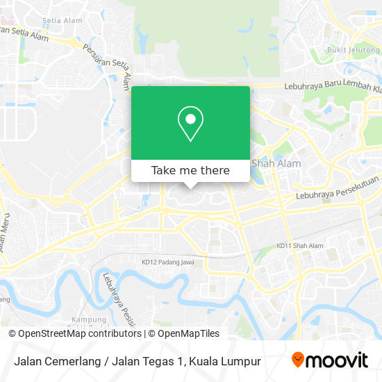 Peta Jalan Cemerlang / Jalan Tegas 1