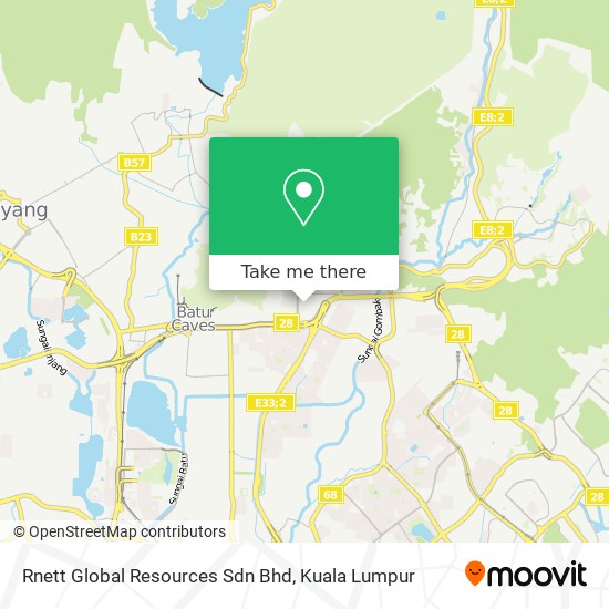 Rnett Global Resources Sdn Bhd map