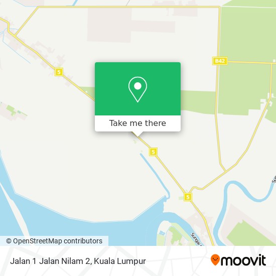 Jalan 1 Jalan Nilam 2 map