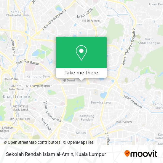 Sekolah Rendah Islam al-Amin map