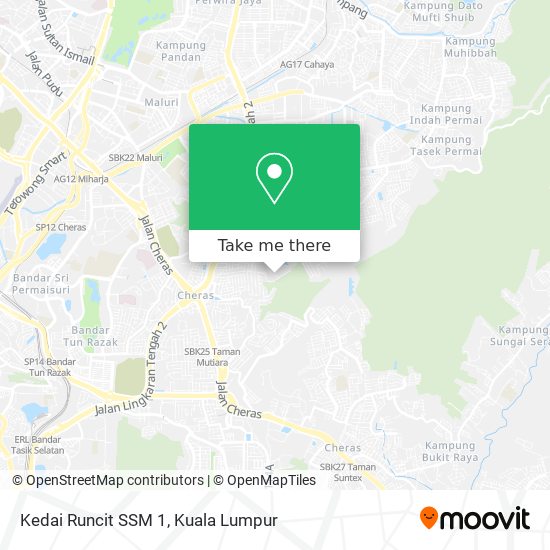Peta Kedai Runcit SSM 1