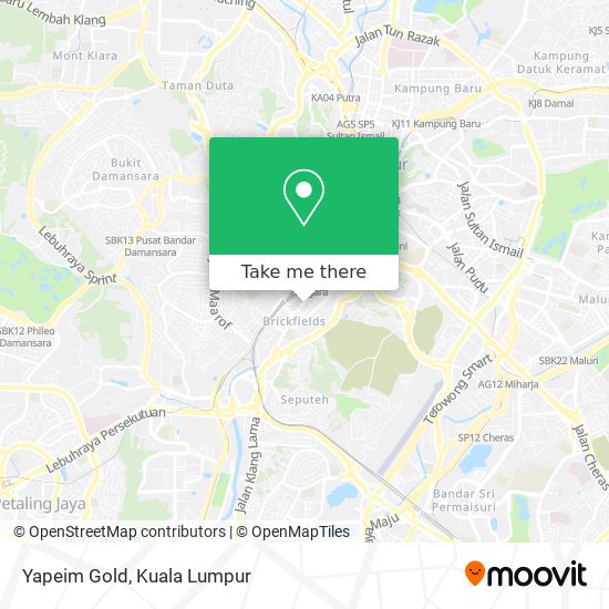 Yapeim Gold map