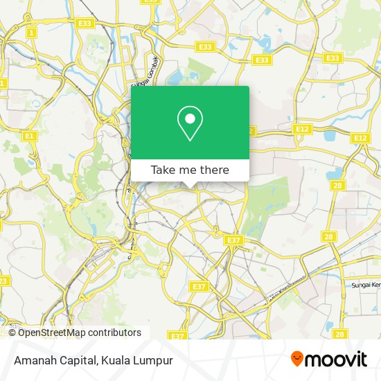 Amanah Capital map