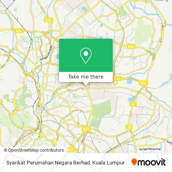 Syarikat Perumahan Negara Berhad map