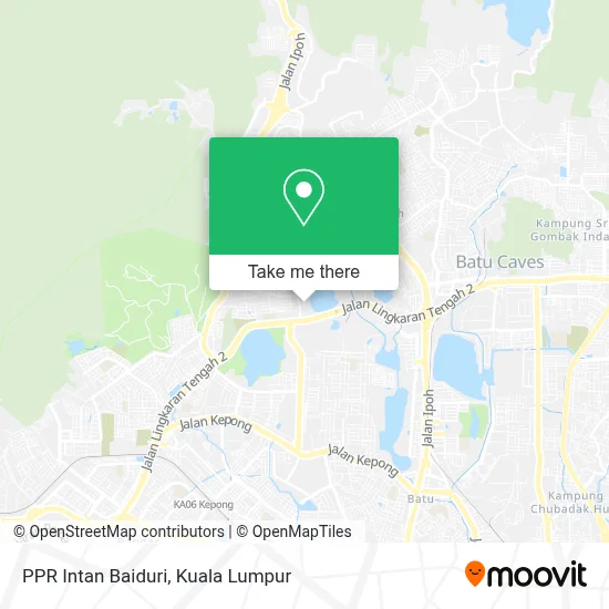 PPR Intan Baiduri map