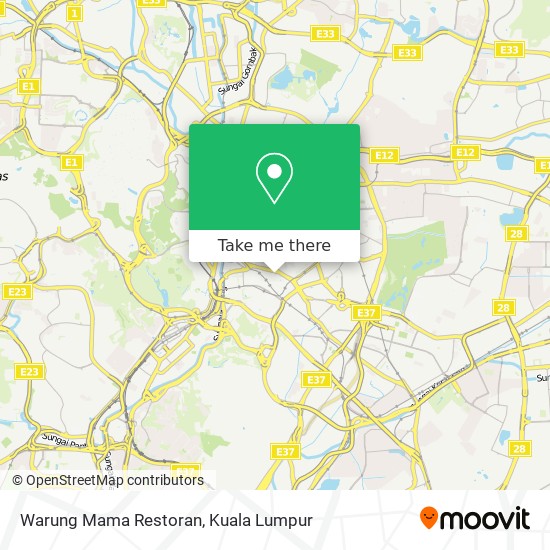 Warung Mama Restoran map