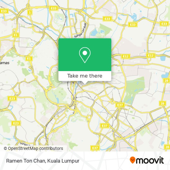 Peta Ramen Ton Chan