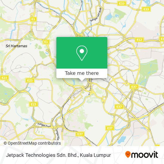 Jetpack Technologies Sdn. Bhd. map