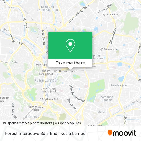 Forest Interactive Sdn. Bhd. map