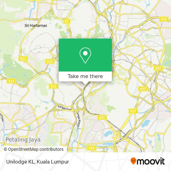 Peta Unilodge KL