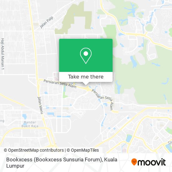 Bookxcess (Bookxcess Sunsuria Forum) map