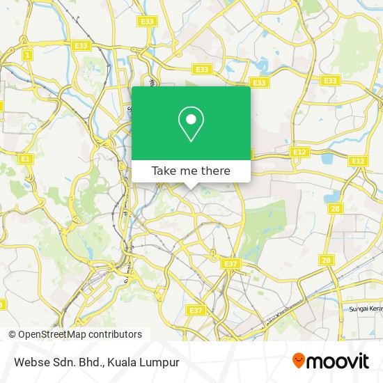 Webse Sdn. Bhd. map