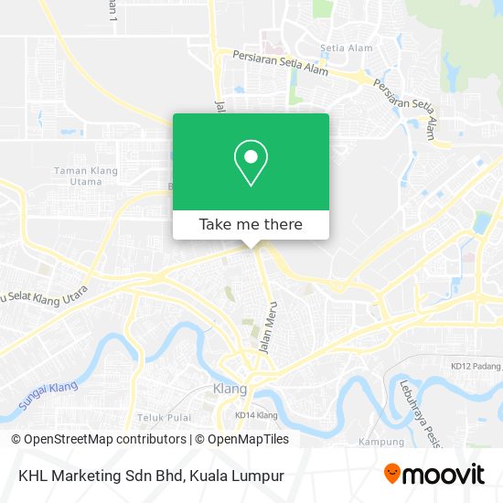 KHL Marketing Sdn Bhd map