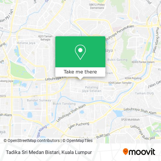 Tadika Sri Medan Bistari map