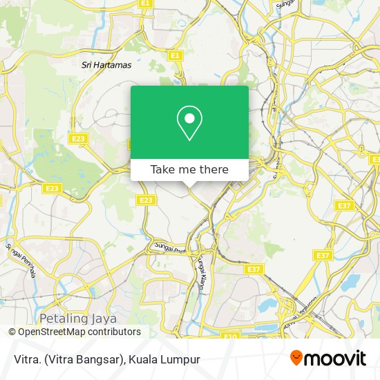 Vitra. (Vitra Bangsar) map