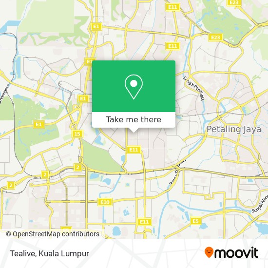 Tealive map