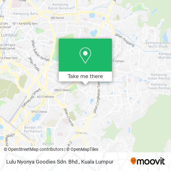 Peta Lulu Nyonya Goodies Sdn. Bhd.