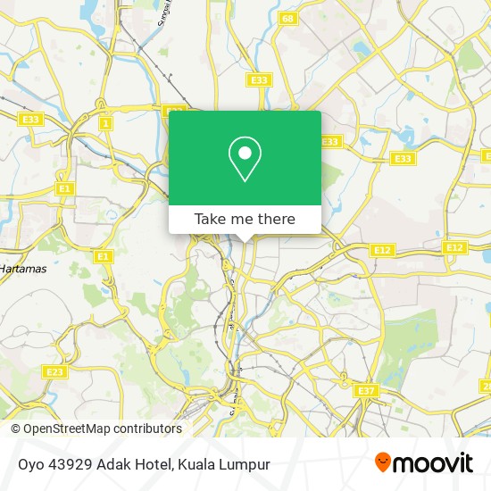 Oyo 43929 Adak Hotel map