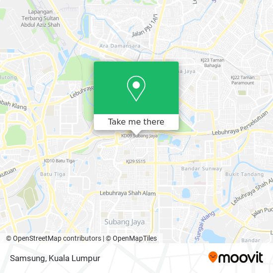 Samsung map