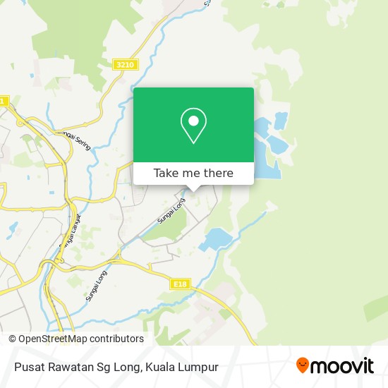 Pusat Rawatan Sg Long map