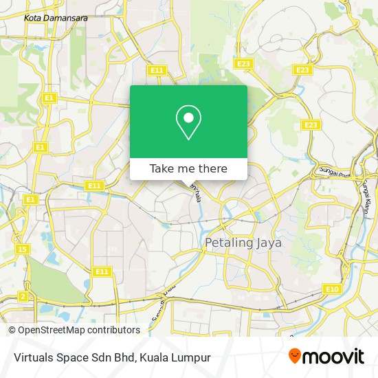 Virtuals Space Sdn Bhd map