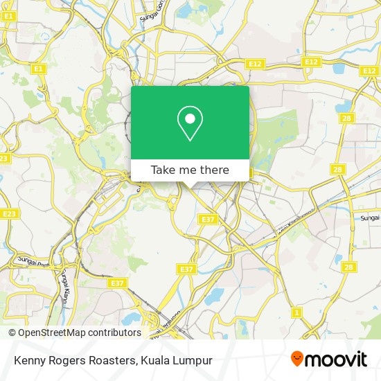 Kenny Rogers Roasters map